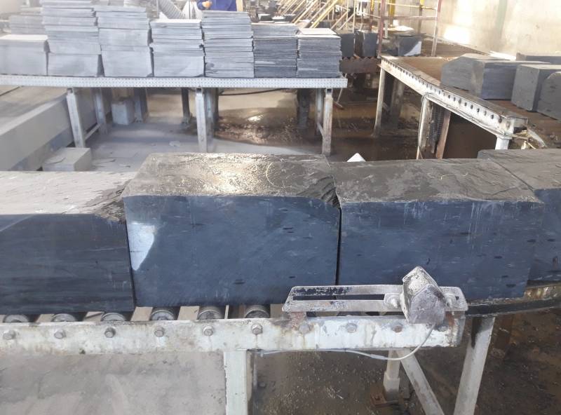 Visite d'une carrière d'ardoise de marque SAMACA en Espagne