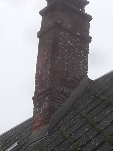 cheminée avant travaux