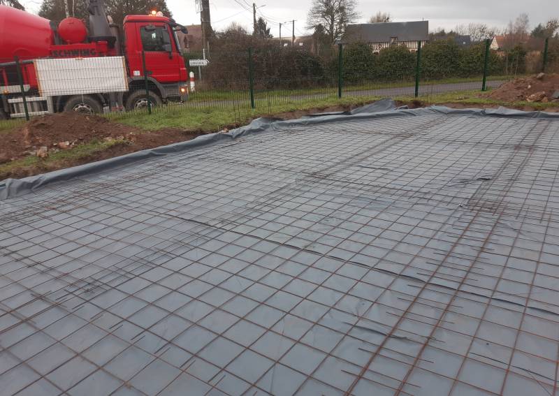 Création d'un bâtiment pour le comité des fêtes de Ecquetot 27