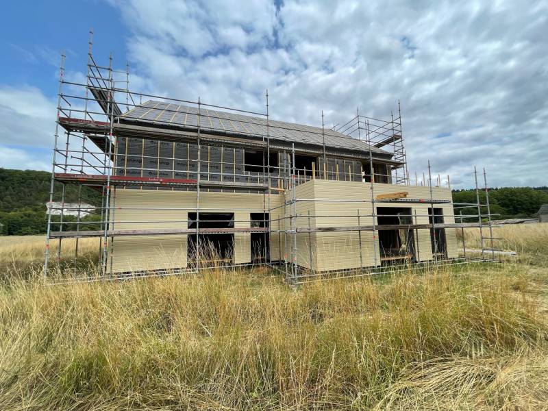 Pose de clin Sylverwood sur la commune de Brosville près de Evreux