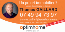 Consultant commercial indépendant en immobilier en partenariat avec le réseau Optimhome Marbeuf Optimhome